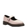 Buty Dr. Martens ELPHIE MJ MARY JANE Powder Pink+Gold Shift Leather 41092650